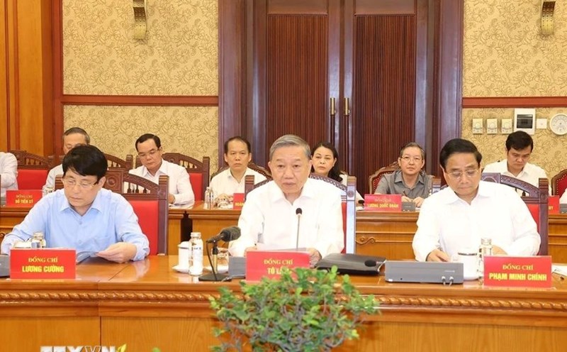 Tạm dừng tổ chức đại hội Đảng bộ cấp x&atilde;, cấp huyện, sớm tr&igrave;nh đề &aacute;n s&aacute;p nhập tỉnh- Ảnh 1.