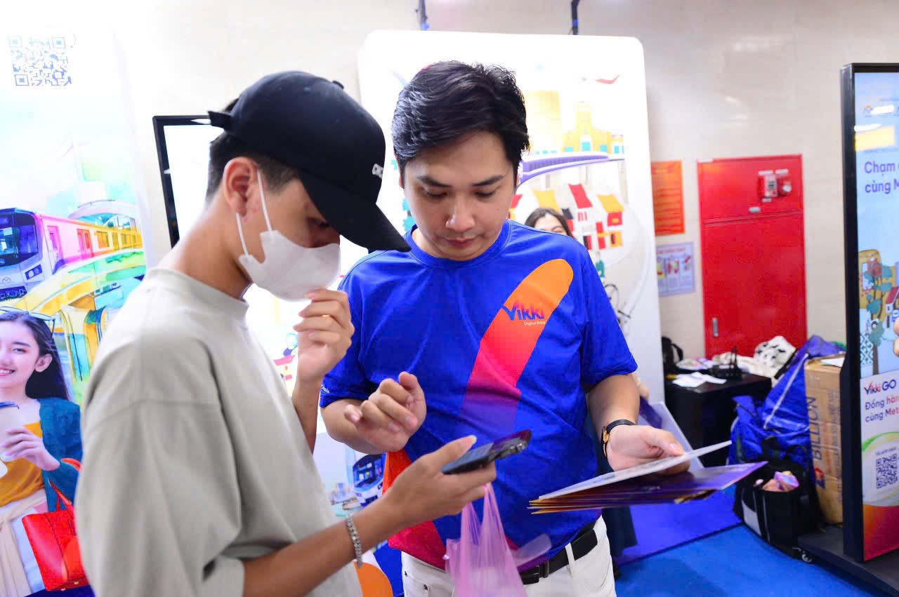 TP HCM khánh thành tuyến Metro số 1, Vikki Digital Bank cấp 100.000 thẻ miễn phí cho người dân- Ảnh 5.