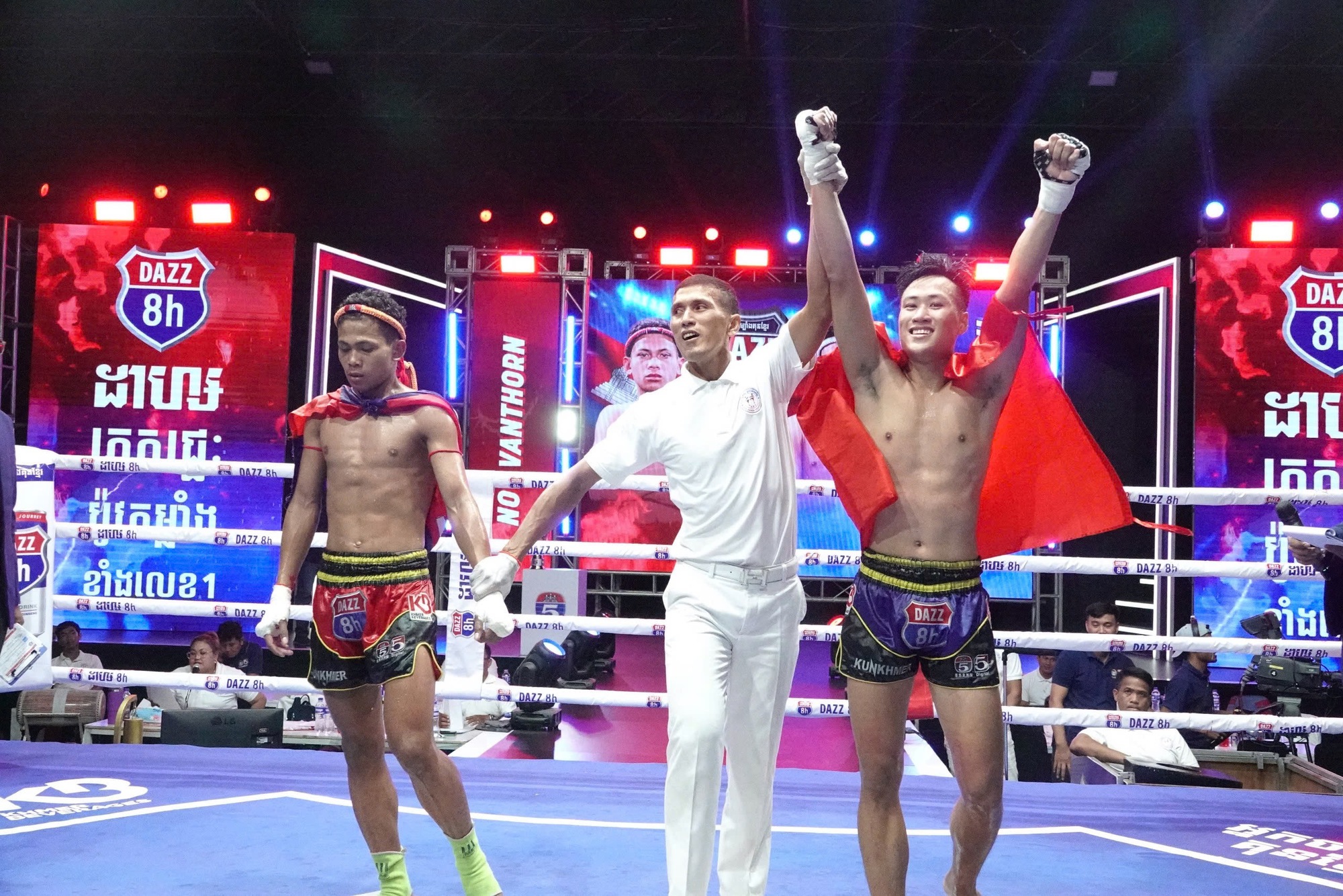 Kickboxing: Tuyển Việt Nam c&oacute; th&ecirc;m chiến thắng tại Campuchia- Ảnh 2.