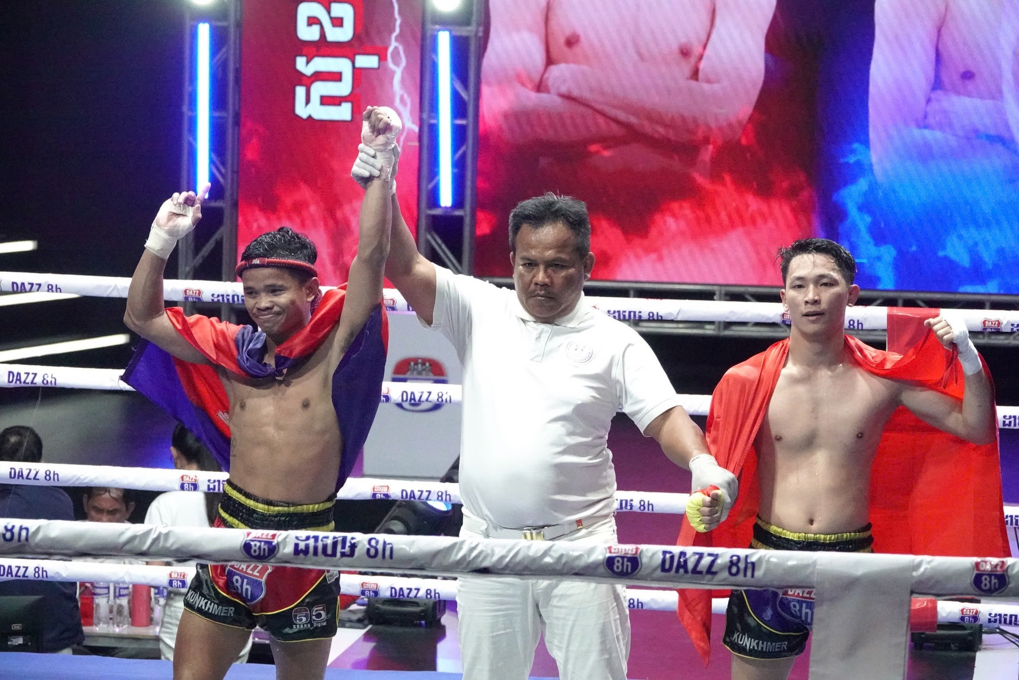 Kickboxing: Tuyển Việt Nam c&oacute; th&ecirc;m chiến thắng tại Campuchia- Ảnh 3.