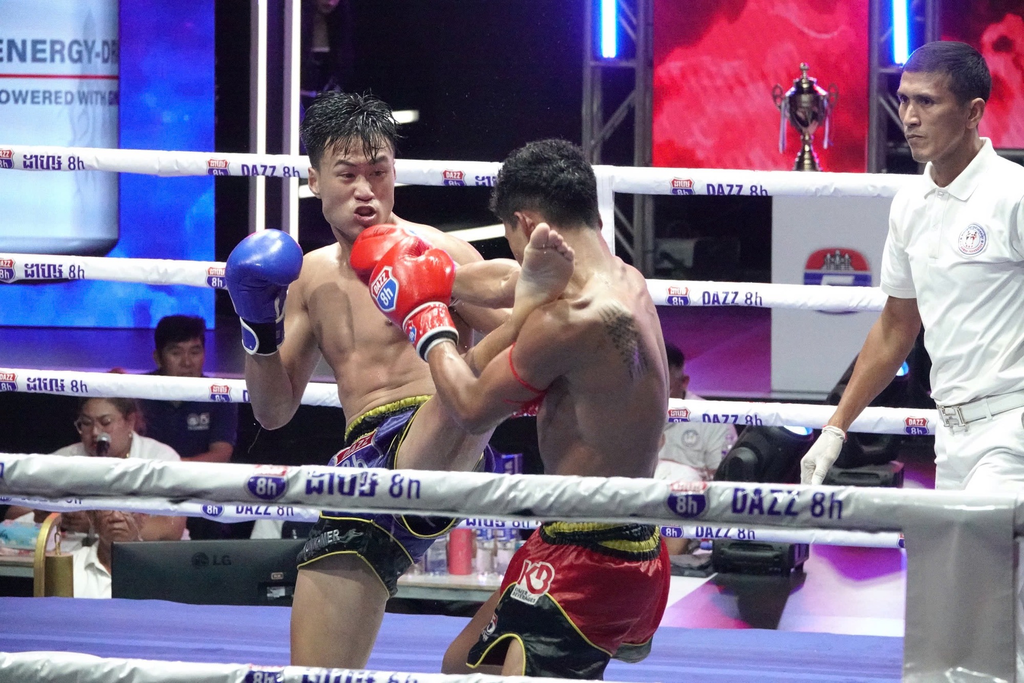 Kickboxing: Tuyển Việt Nam c&oacute; th&ecirc;m chiến thắng tại Campuchia- Ảnh 1.
