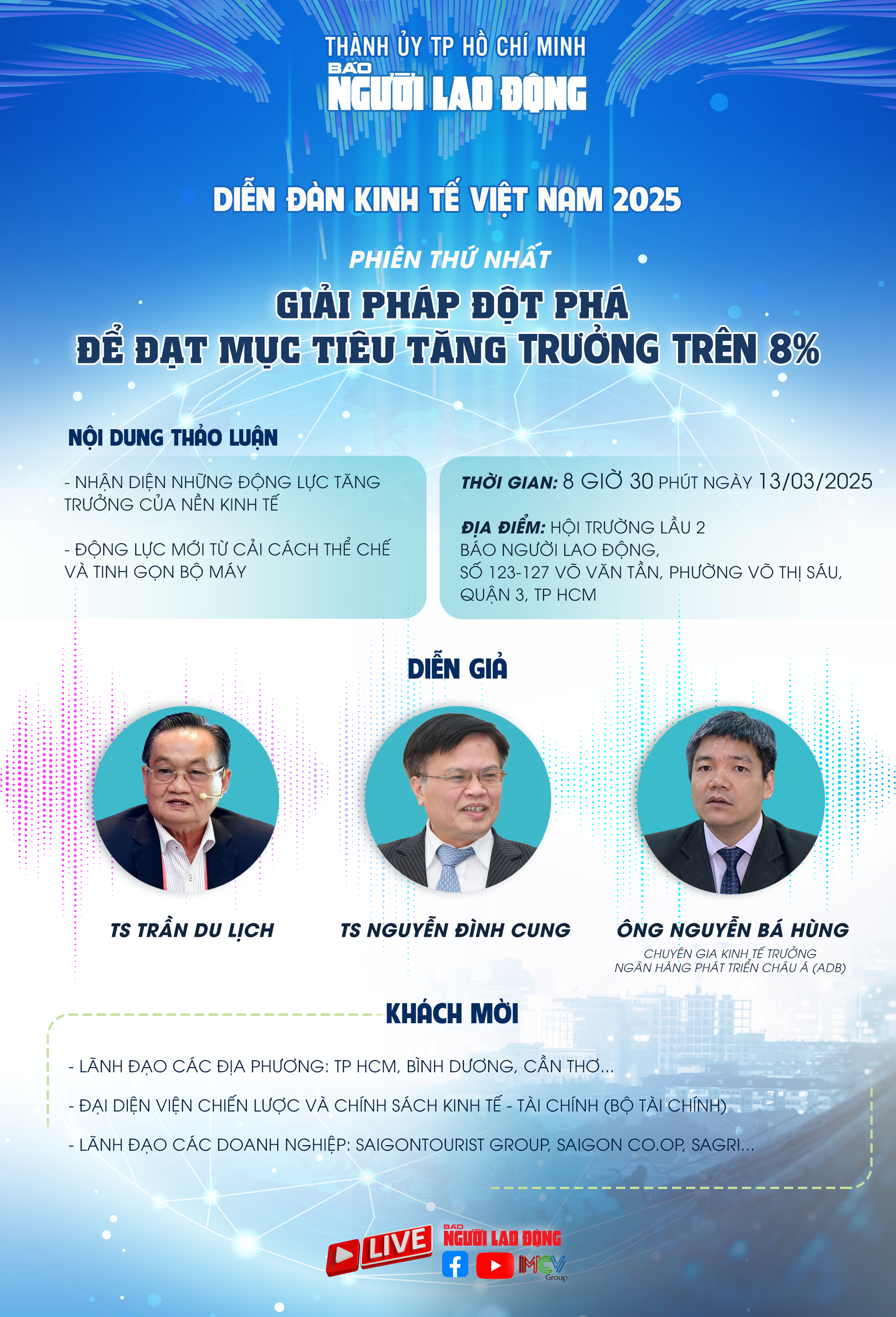 Diễn đ&agrave;n Kinh tế Việt Nam 2025: Nhận diện, hiện thực h&oacute;a c&aacute;c động lực tăng trưởng- Ảnh 1.
