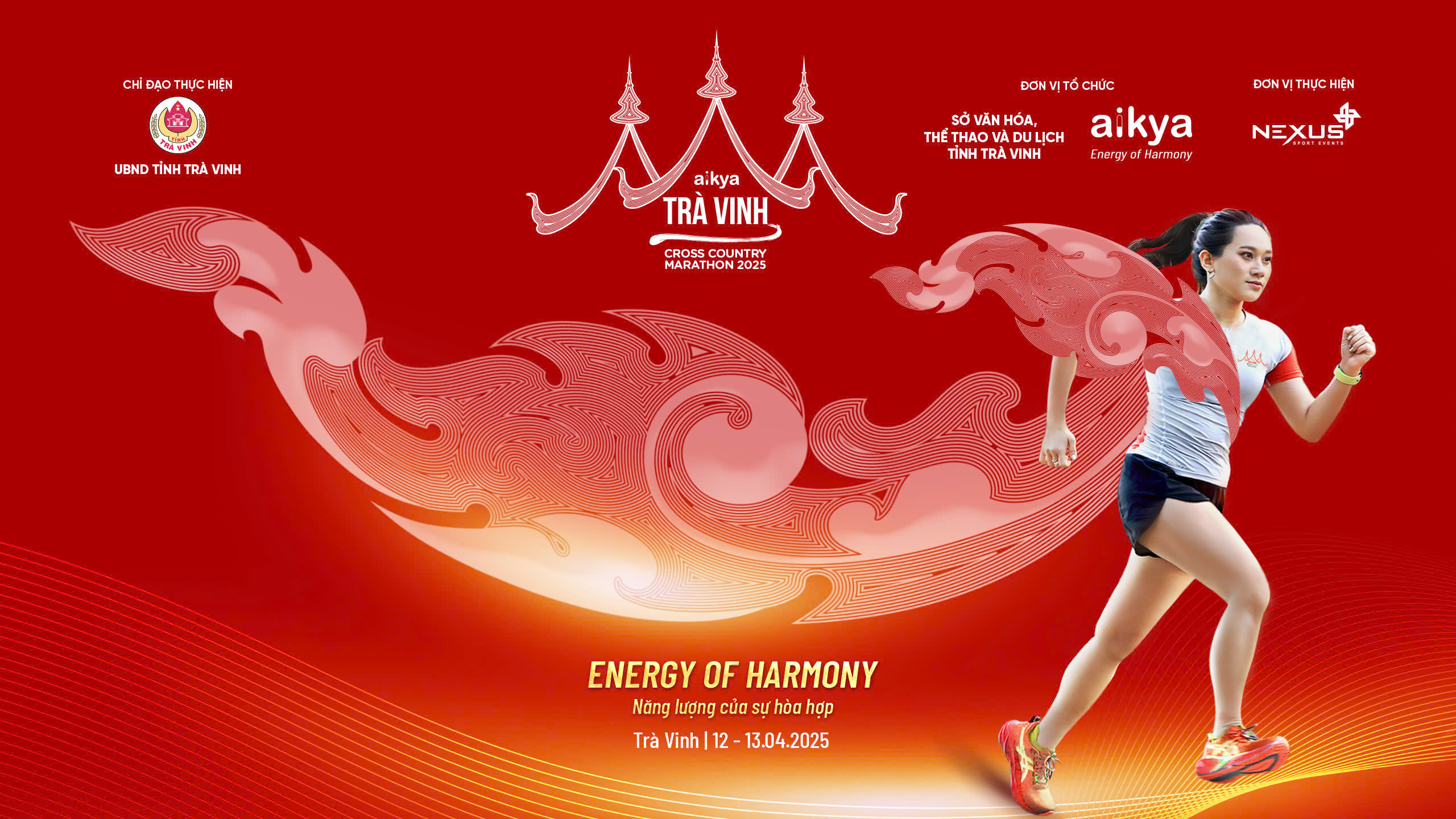 Aikya Marathon Tr&agrave; Vinh 2025: Kh&aacute;m ph&aacute; cung đường qu&ecirc; v&agrave; văn h&oacute;a Khmer- Ảnh 1.