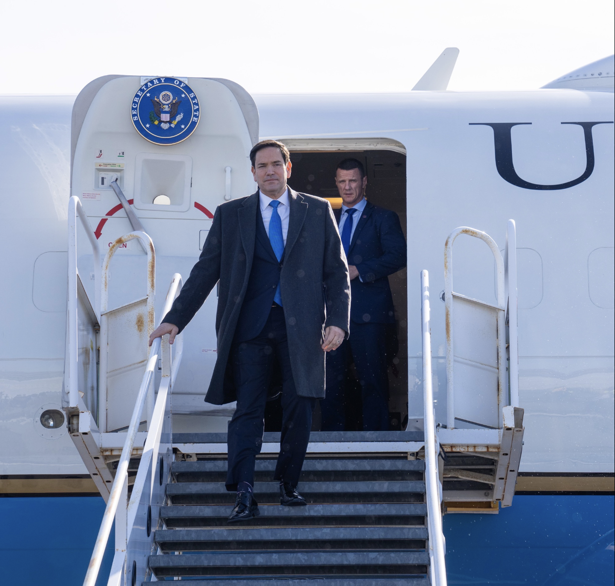 Ngoại trưởng Mỹ Marco Rubio đến bang Quebec - Canada dự hội nghị G7 ng&agrave;y 13-3. Ảnh: X (Twitter)