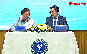 B&aacute;o Người Lao Động v&agrave; Trường Đại học Luật TP HCM k&yacute; kết hợp t&aacute;c nhiều nội dung