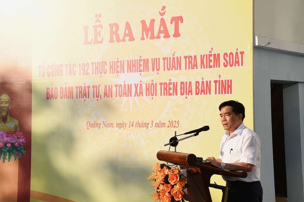 C&ocirc;ng an tỉnh Quảng Nam ra mắt "tổ c&ocirc;ng t&aacute;c đặc biệt"- Ảnh 4.