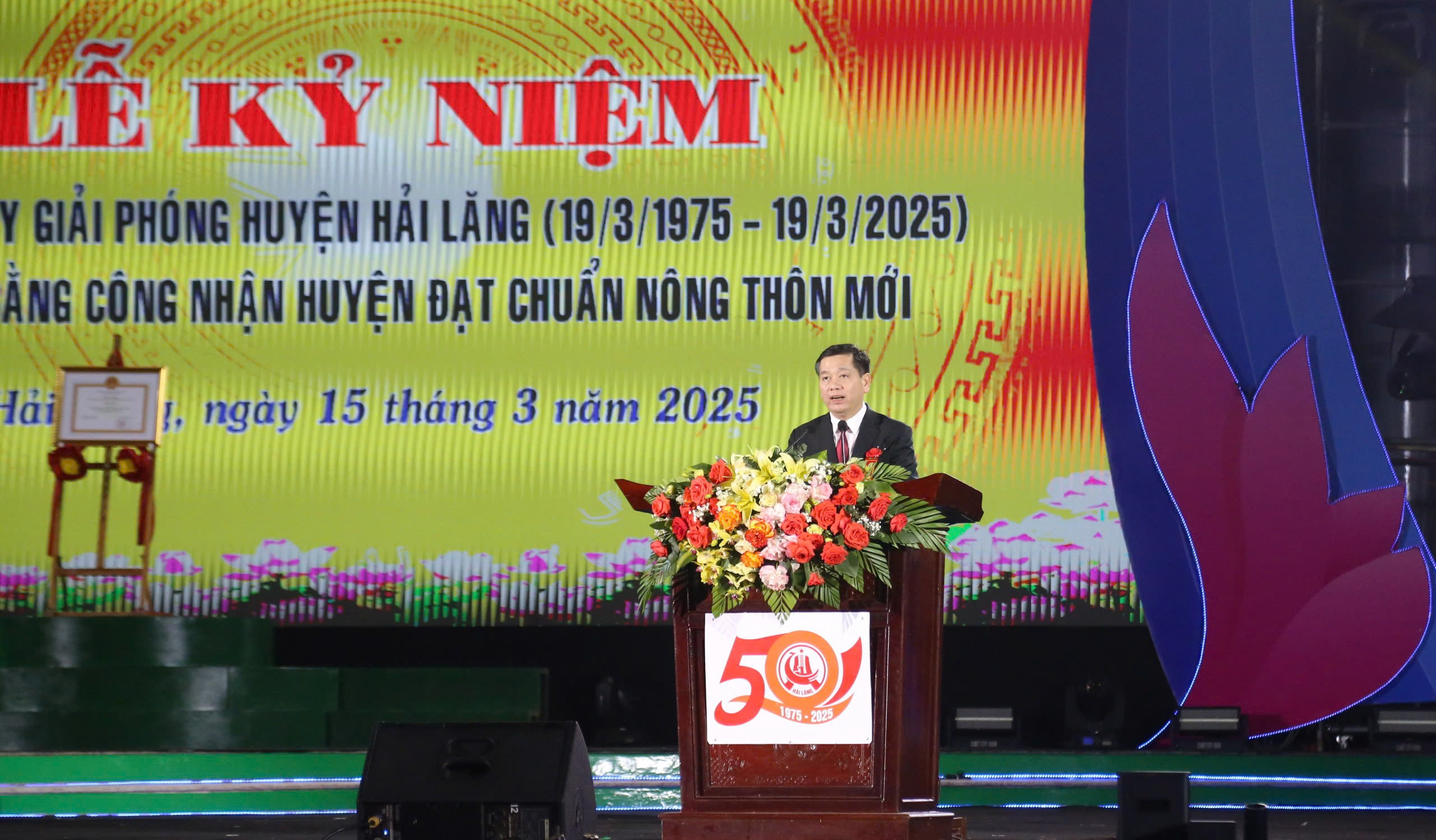 Kỷ niệm 50 năm giải ph&oacute;ng huyện Hải Lăng- Ảnh 2.