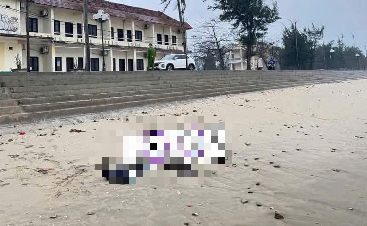 Thi thể nam giới nghi người nước ngo&agrave;i mất t&iacute;ch tr&ocirc;i dạt v&agrave;o bờ biển- Ảnh 1.