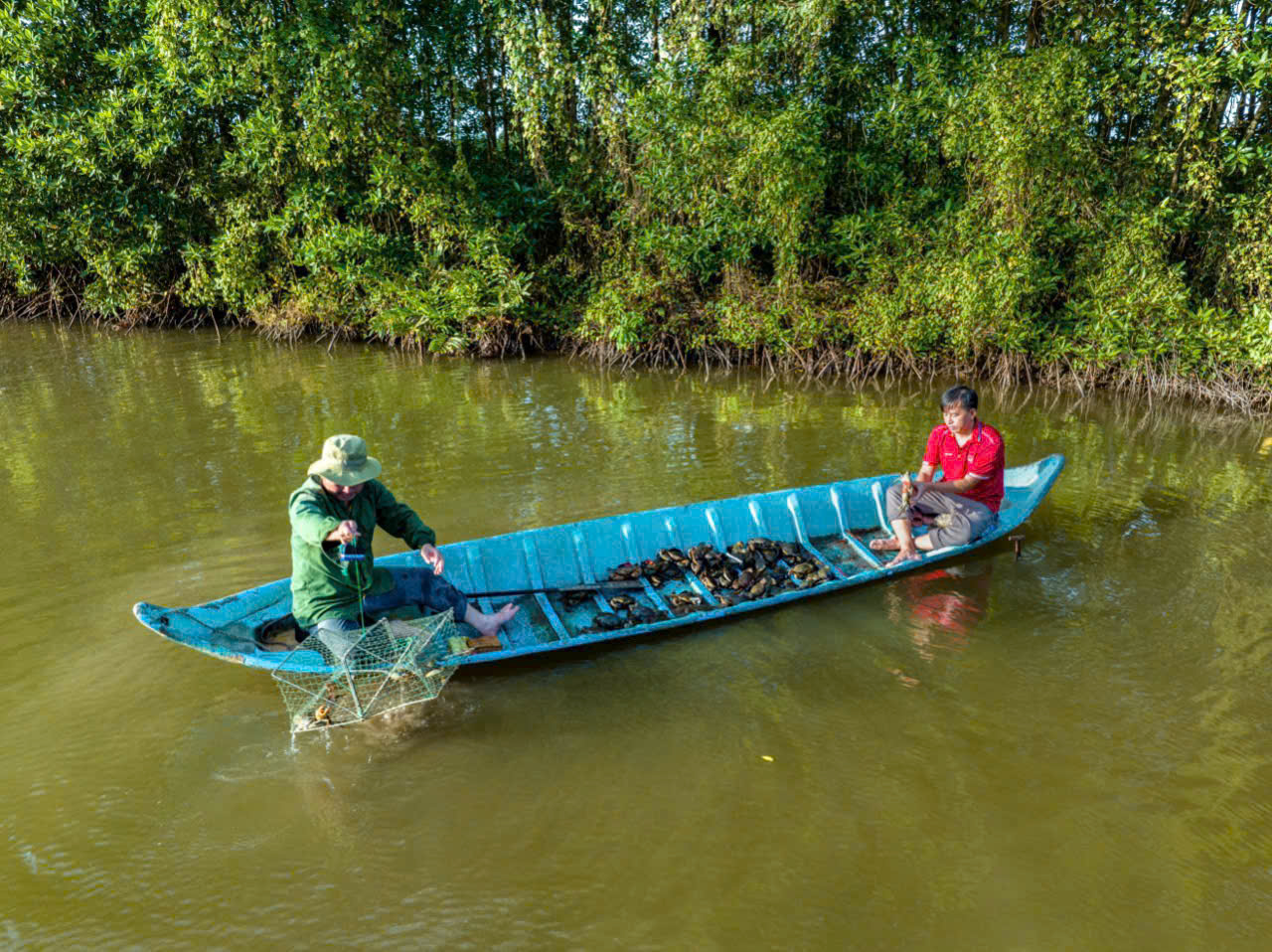 Tuyệt chi&ecirc;u đếm cua, xem qua kh&ocirc;ng khỏi ngỡ ng&agrave;ng - Ảnh 12.