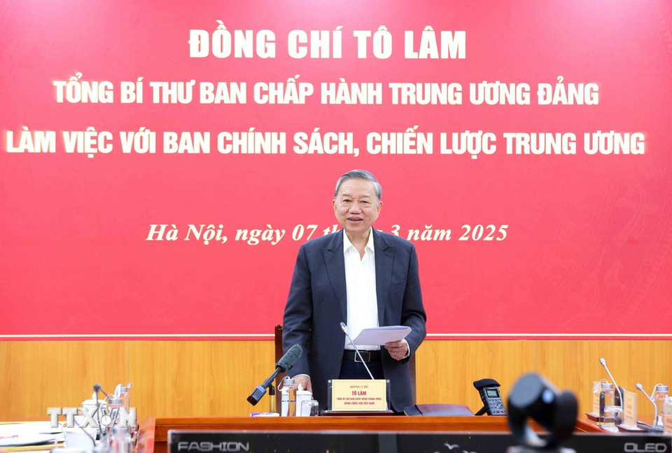 Tổng B&iacute; thư T&ocirc; L&acirc;m: Ph&aacute;t triển kinh tế tư nh&acirc;n - Đ&ograve;n bẩy cho một Việt Nam thịnh vượng- Ảnh 1.