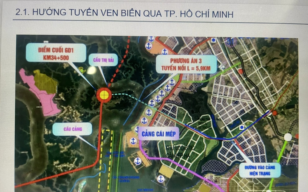 Đề xuất các phương án làm đường ven biển kết nối TP HCM với miền Tây