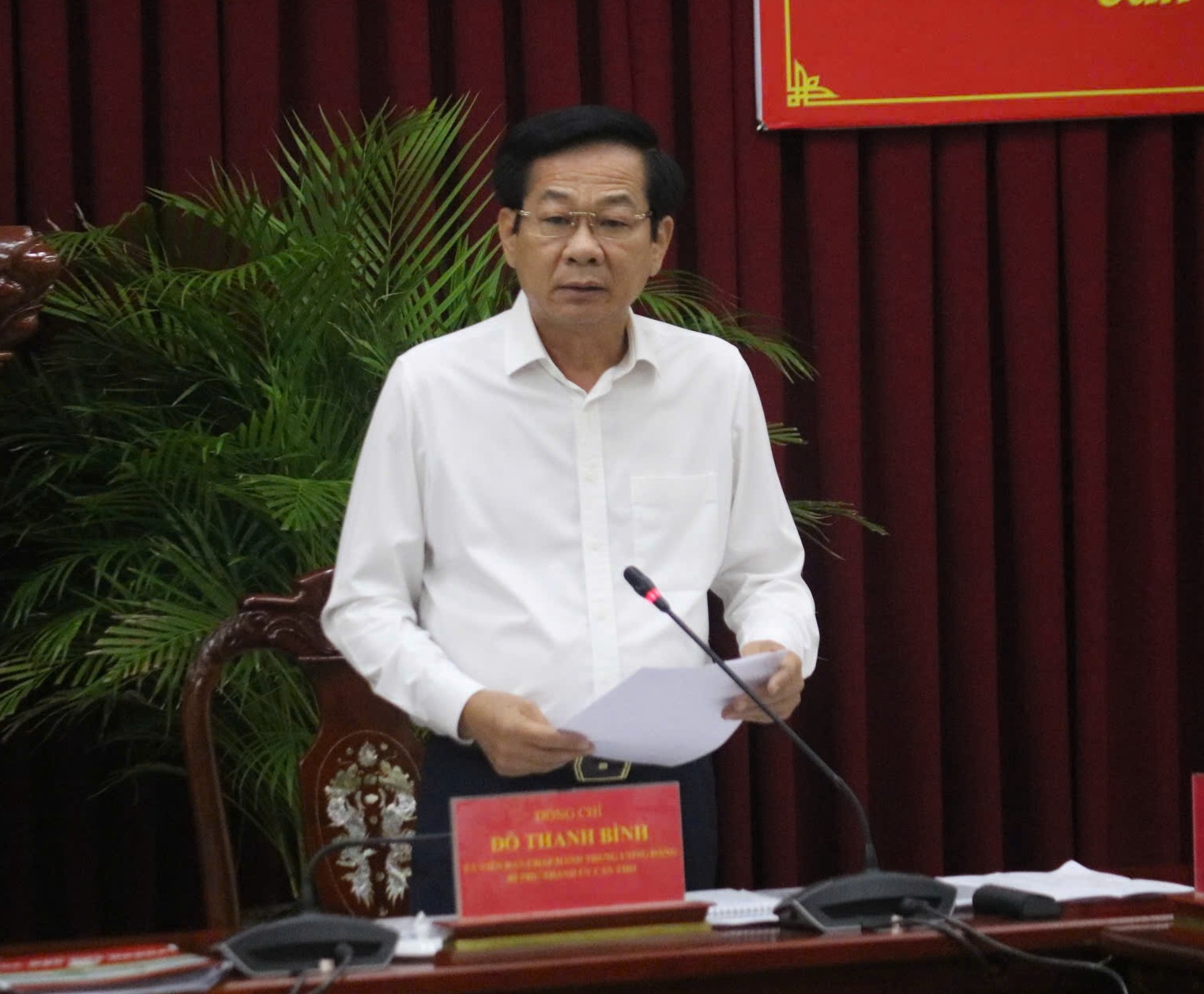 Đo&agrave;n kiểm tra của Bộ Ch&iacute;nh trị l&agrave;m việc với Cần Thơ, Đồng Th&aacute;p v&agrave; S&oacute;c Trăng- Ảnh 2.
