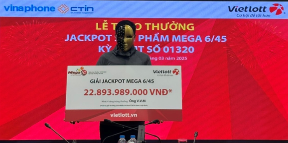 Mua v&eacute; Vietlott qua điện thoại, một người ở tỉnh H&agrave; Giang tr&uacute;ng thưởng 22,8 tỉ đồng- Ảnh 1.