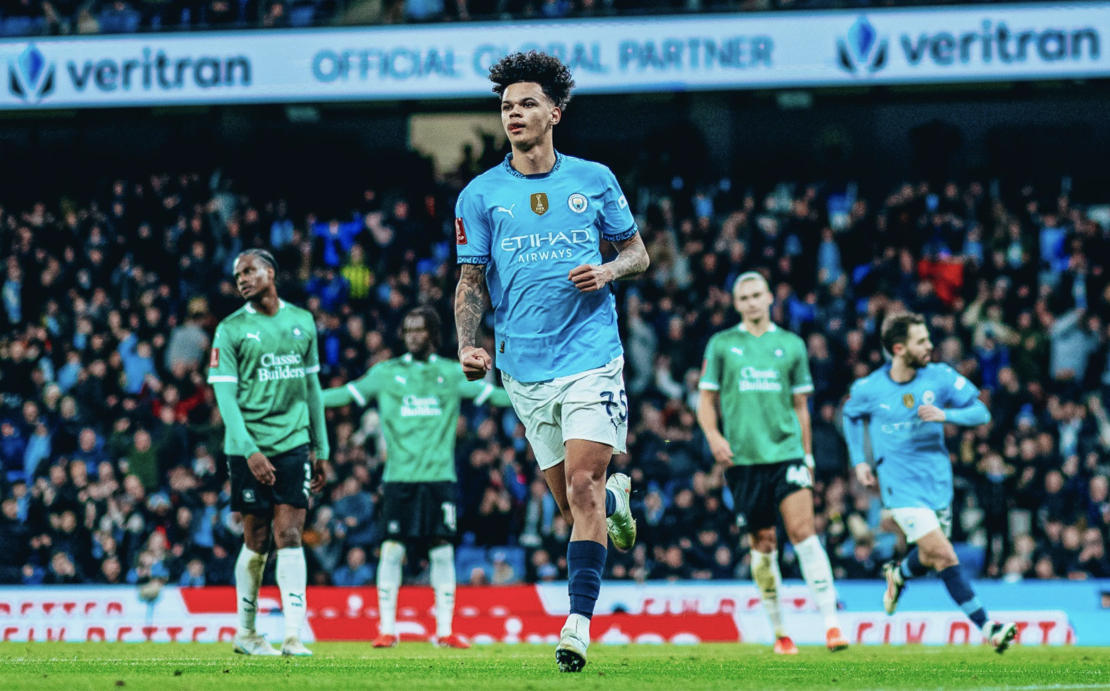 Sao trẻ O'Reilly tỏa s&aacute;ng, Man City nhọc nhằn hạ Plymouth Argyle ở FA Cup- Ảnh 3.