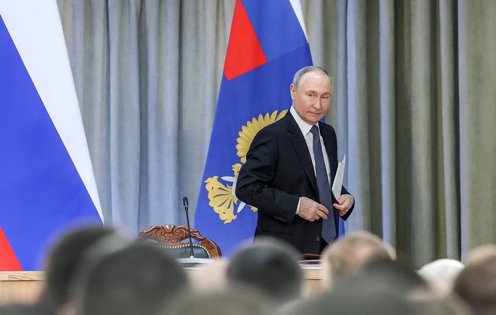 Tổng thống Nga Vladimir Putin. Ảnh: TASS