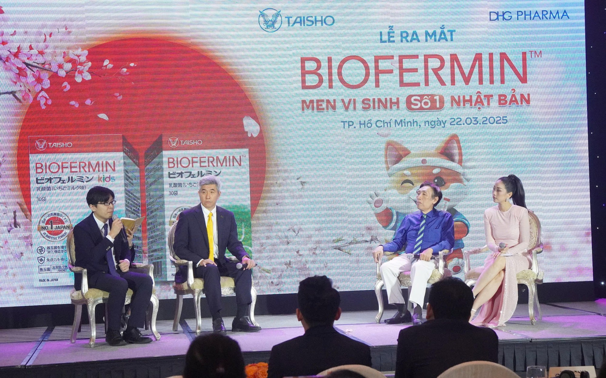 Biofermin – thương hiệu men vi sinh hàng đầu Nhật Bản ra mắt thị trường Việt Nam
