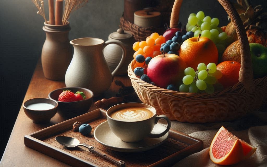Thêm lý do để uống cà phê và ăn trái cây hàng ngày