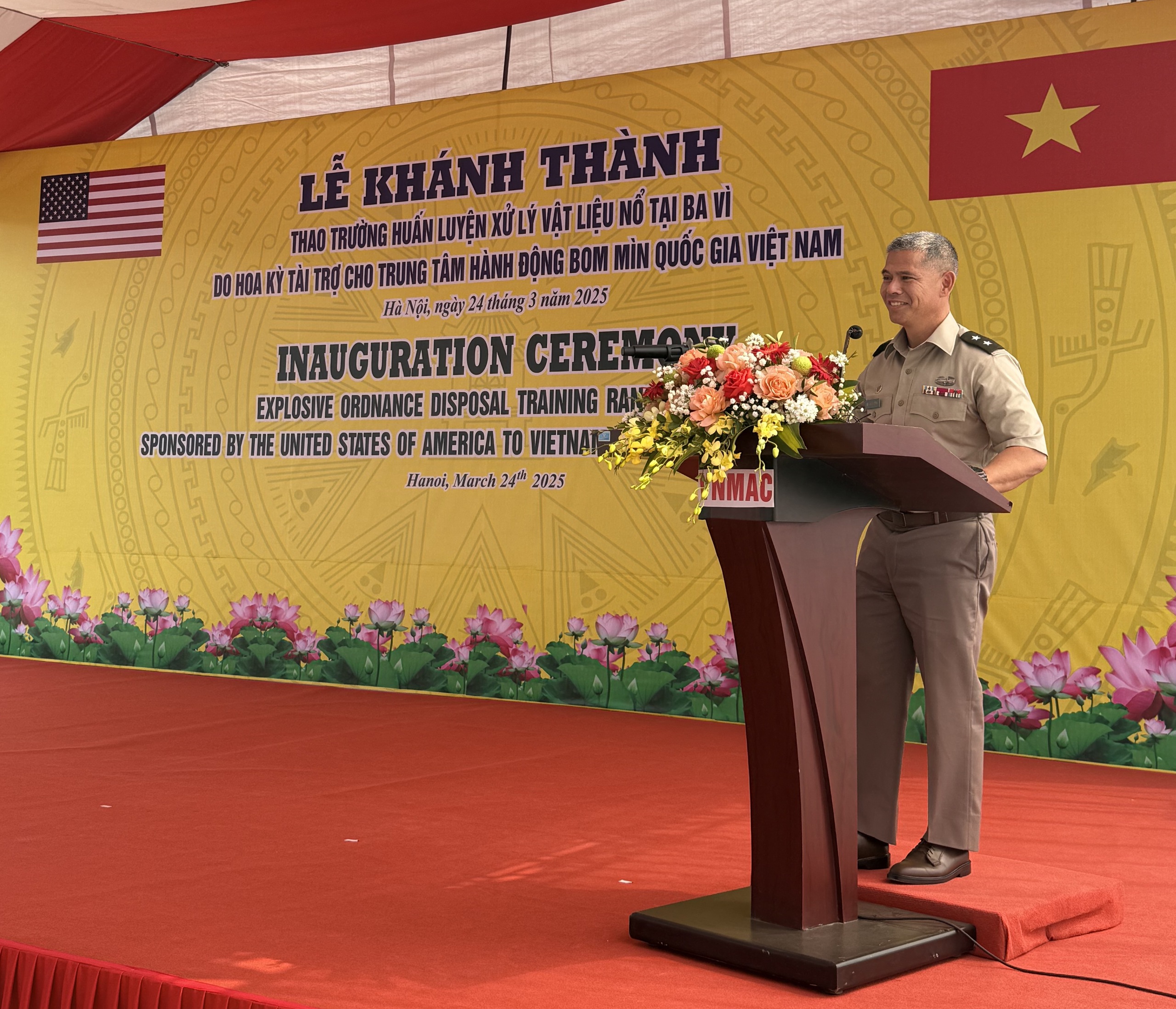 Lục quân Mỹ bàn giao cơ sở huấn luyện rà phá bom mìn cho Bộ Quốc phòng- Ảnh 4.
