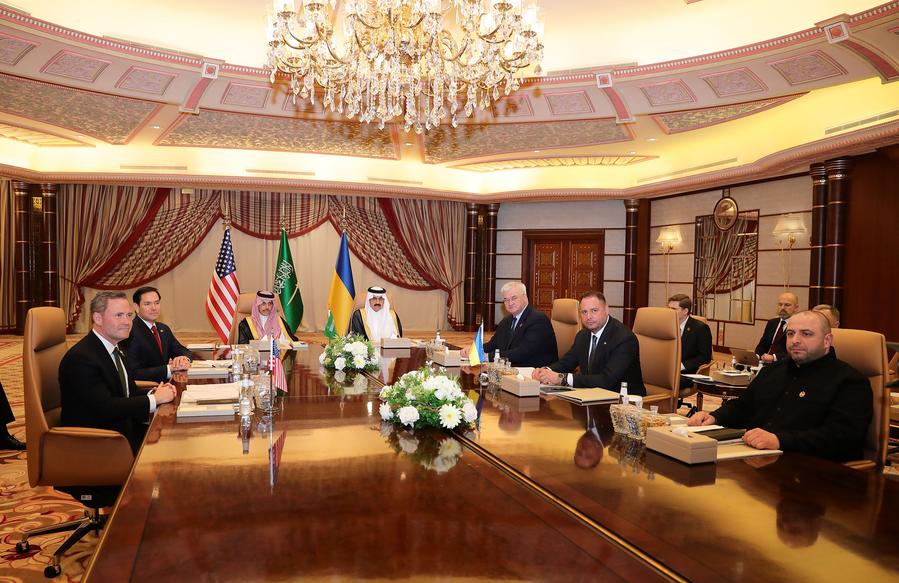 Ukraine - Mỹ đ&agrave;m ph&aacute;n xong ở Ả Rập Saudi, chuẩn bị đến Mỹ - Nga- Ảnh 1.