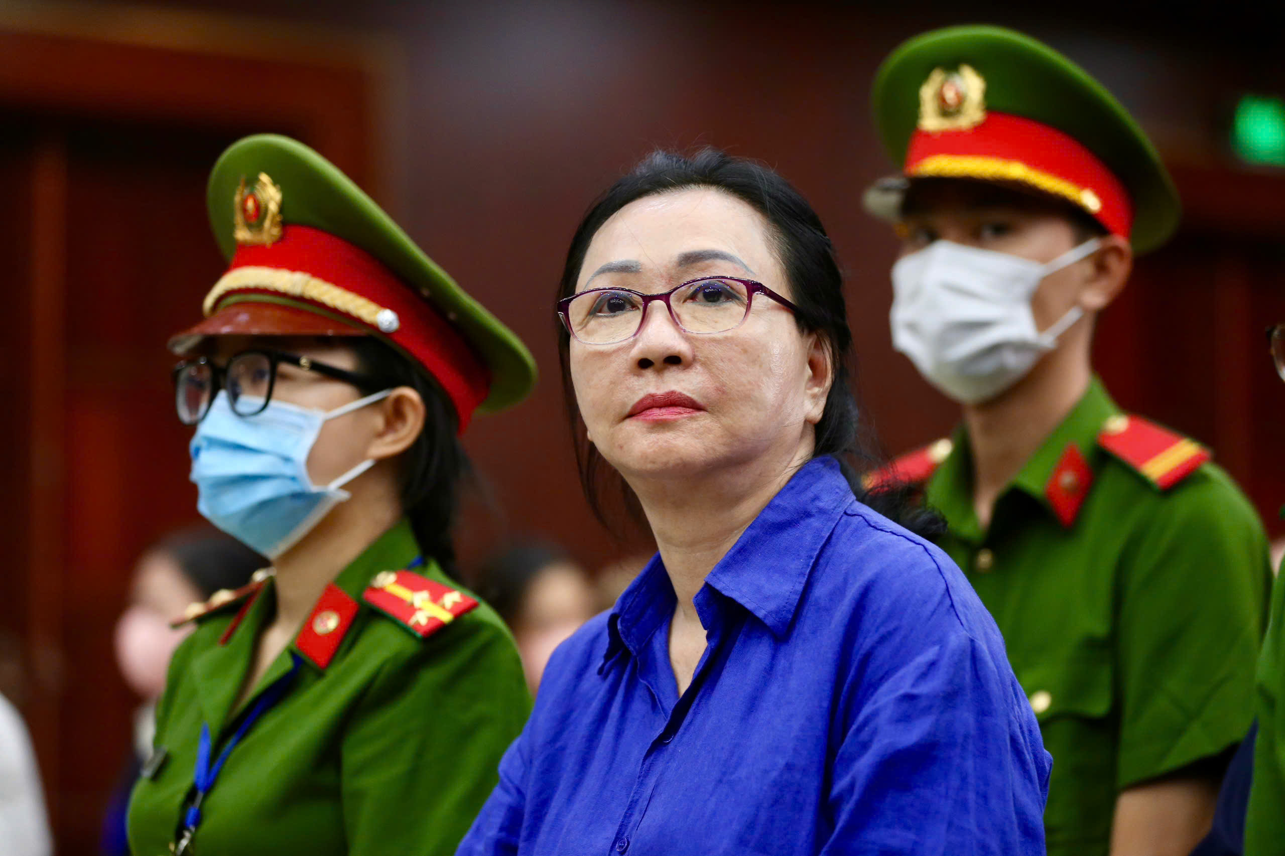 Hình ảnh bà Trương Mỹ Lan tại phiên toà phúc thẩm giai đoạn 2- Ảnh 1.