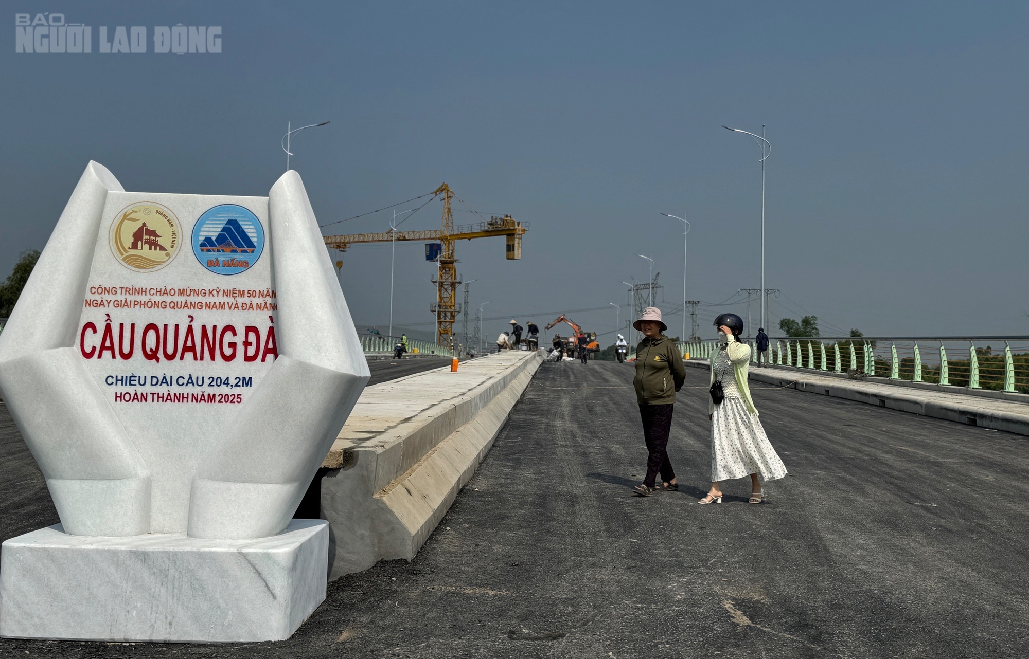 Ngắm diện mạo cầu Quảng Đ&agrave;, nối Đ&agrave; Nẵng với Quảng Nam trước ng&agrave;y th&ocirc;ng xe- Ảnh 8.