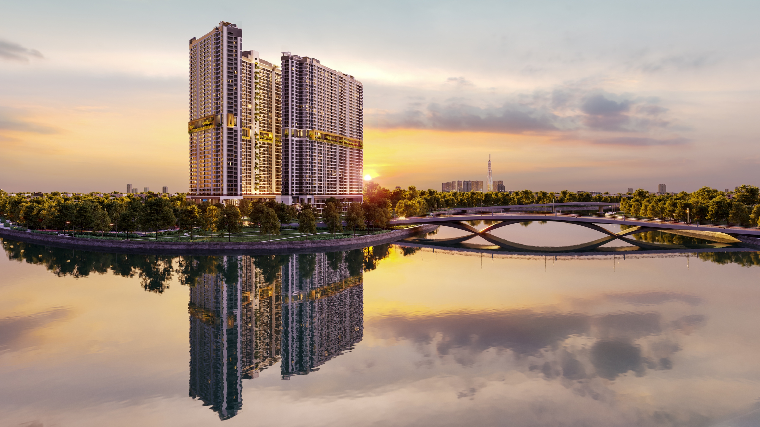 Một dự án cao cấp sở hữu cặp hồ bơi vô cực trên độ cao 140m- Ảnh 4. Một dự án cao cấp sở hữu cặp hồ bơi vô cực trên độ cao 140m- Ảnh 4.