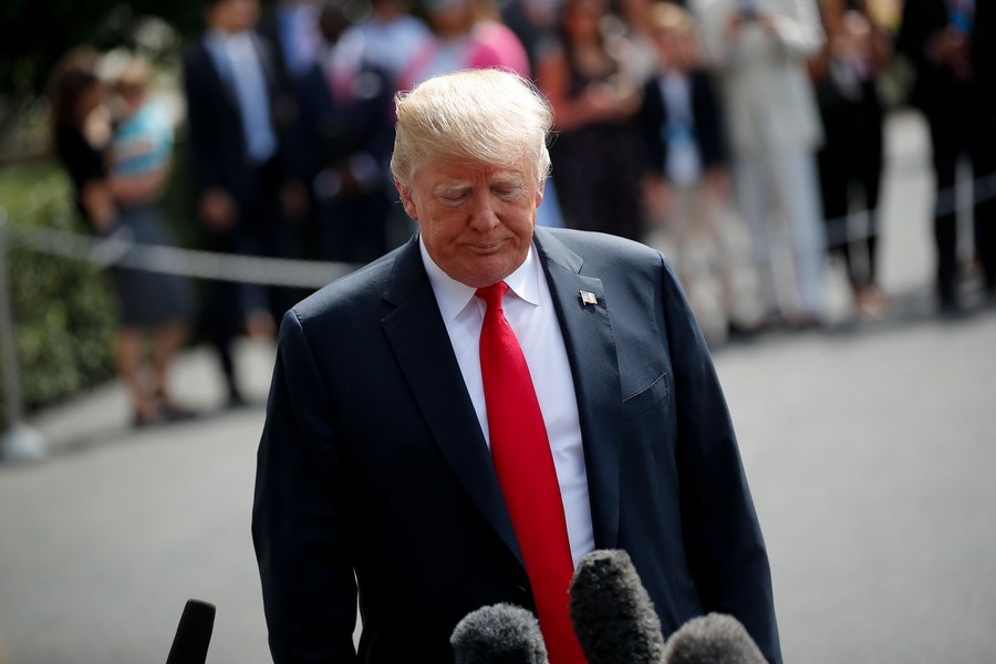 Tổng thống Mỹ Donald Trump. Ảnh: T&acirc;n Hoa X&atilde;