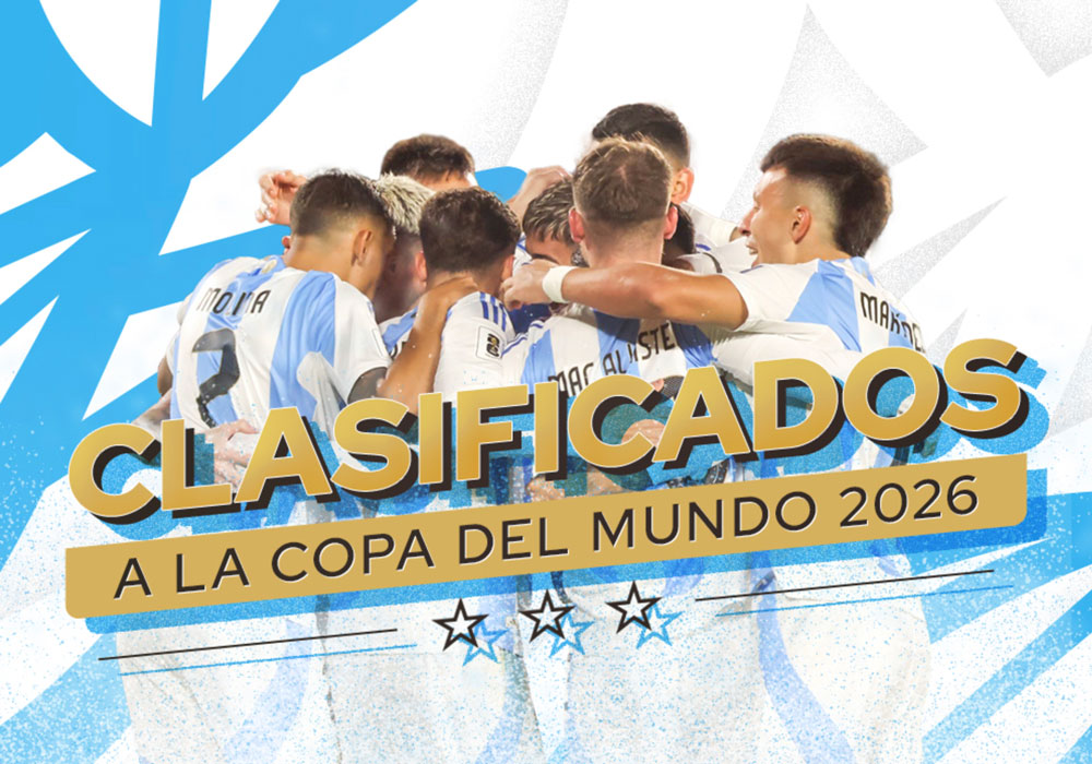 Argentina là đội bóng thứ 7 giành quyền tham dự World Cup 2026. Ảnh: AFA