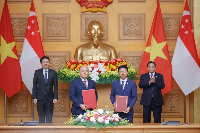 Việt Nam - Singapore k&yacute; kết nhiều văn kiện hợp t&aacute;c quan trọng- Ảnh 5.