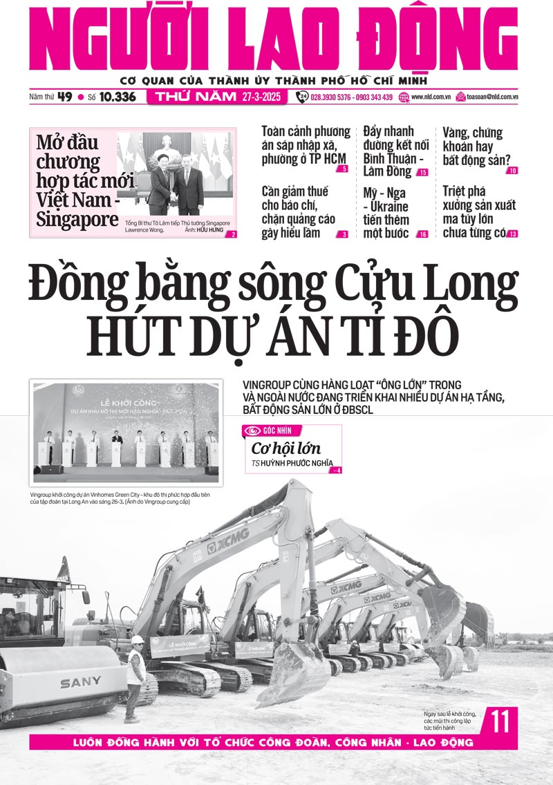 B&aacute;o in ng&agrave;y 27-3: To&agrave;n cảnh phương &aacute;n s&aacute;p nhập x&atilde;, phường ở TP HCM- Ảnh 1.