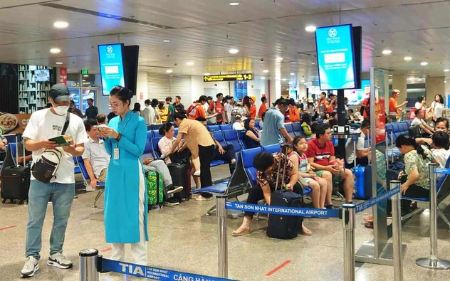 Vì sao một số chuyến bay tại Tân Sơn Nhất, Côn Đảo bị chậm, hủy trong sáng 27-3?