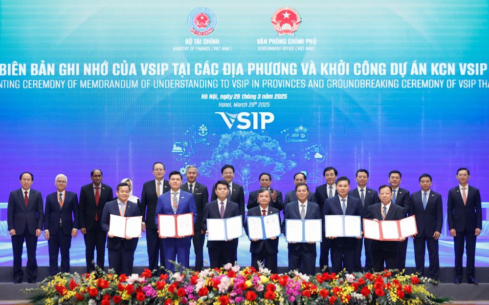 VSIP tiếp tục triển khai các dự án tại Hưng Yên, TP Hải Phòng, Hải Dương, Bình Dương