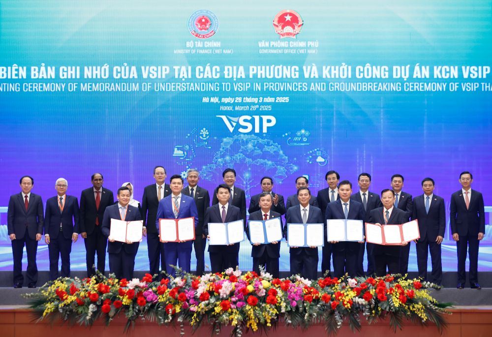 VSIP tiếp tục triển khai các dự án tại Hưng Yên, TP Hải Phòng, Hải Dương, Bình Dương- Ảnh 1.