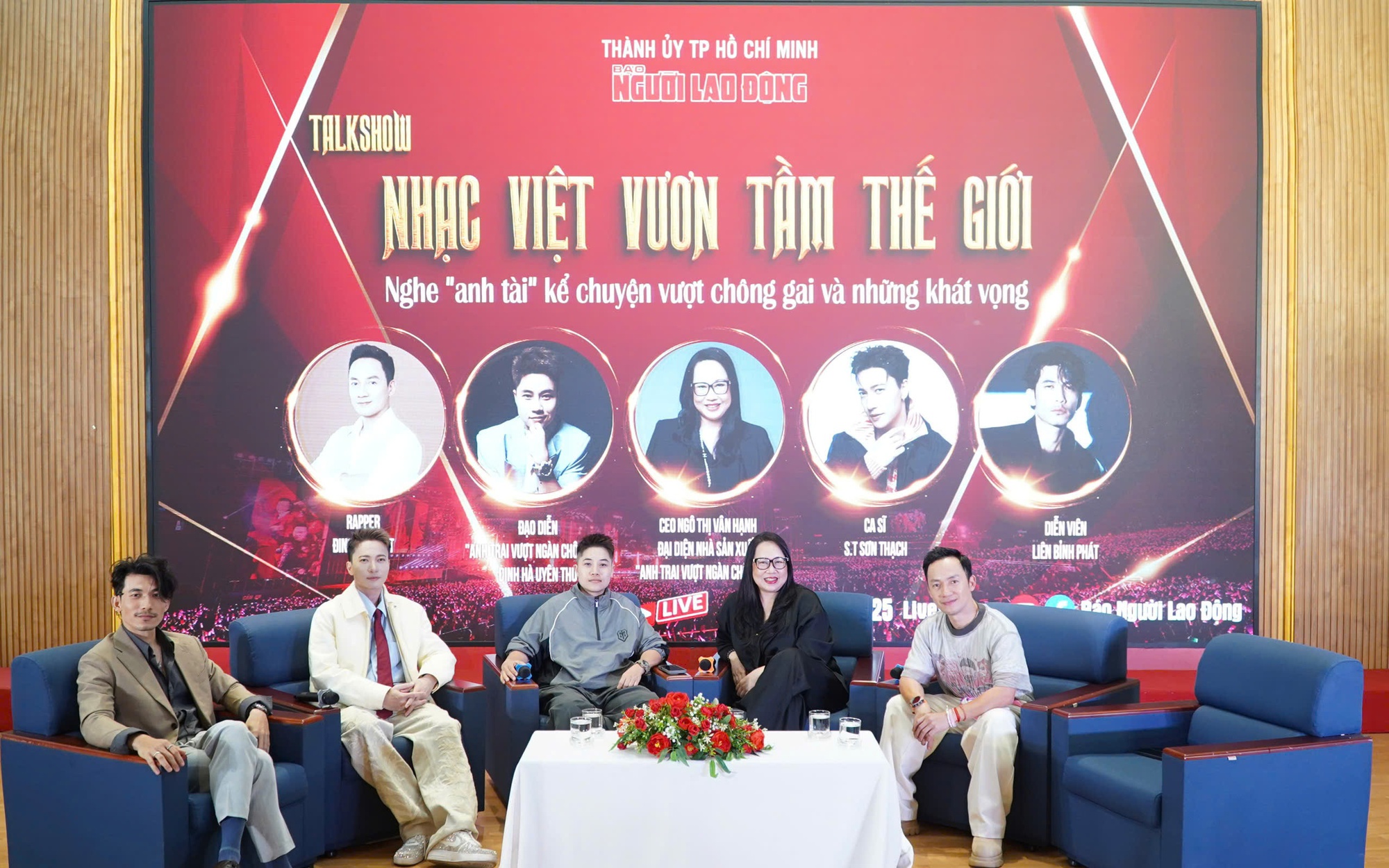 Talkshow "Nhạc Việt vươn tầm thế giới": Anh tài hội tụ!