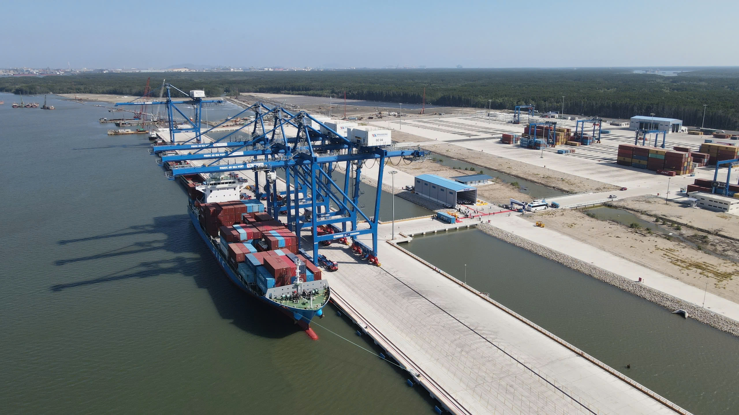 Hình ảnh cảng lớn nhất Đồng Nai đón hãng tàu container hàng đầu châu Á- Ảnh 7.