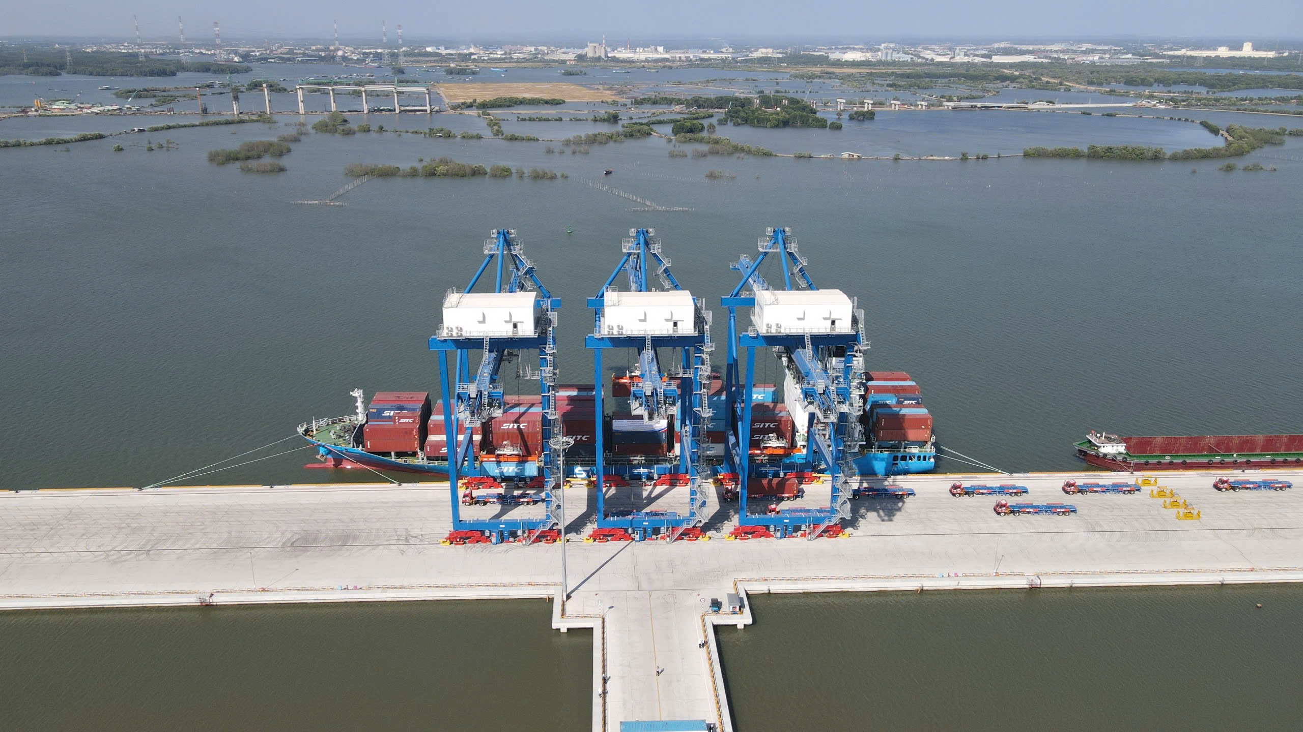 Hình ảnh cảng lớn nhất Đồng Nai đón hãng tàu container hàng đầu châu Á- Ảnh 9.