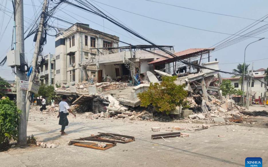 Động đất Myanmar như “nhát dao lớn cắt vào trái đất”