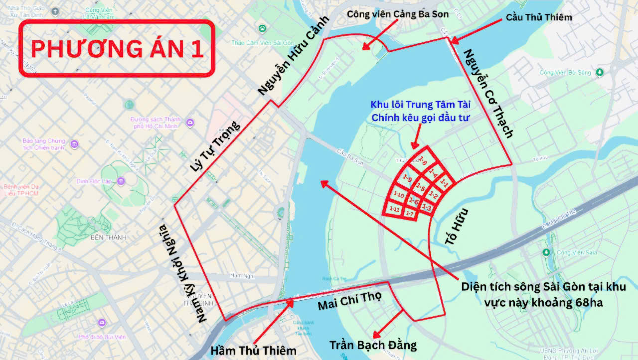Hai phương &aacute;n x&acirc;y dựng trung t&acirc;m t&agrave;i ch&iacute;nh tại TP HCM- Ảnh 1.