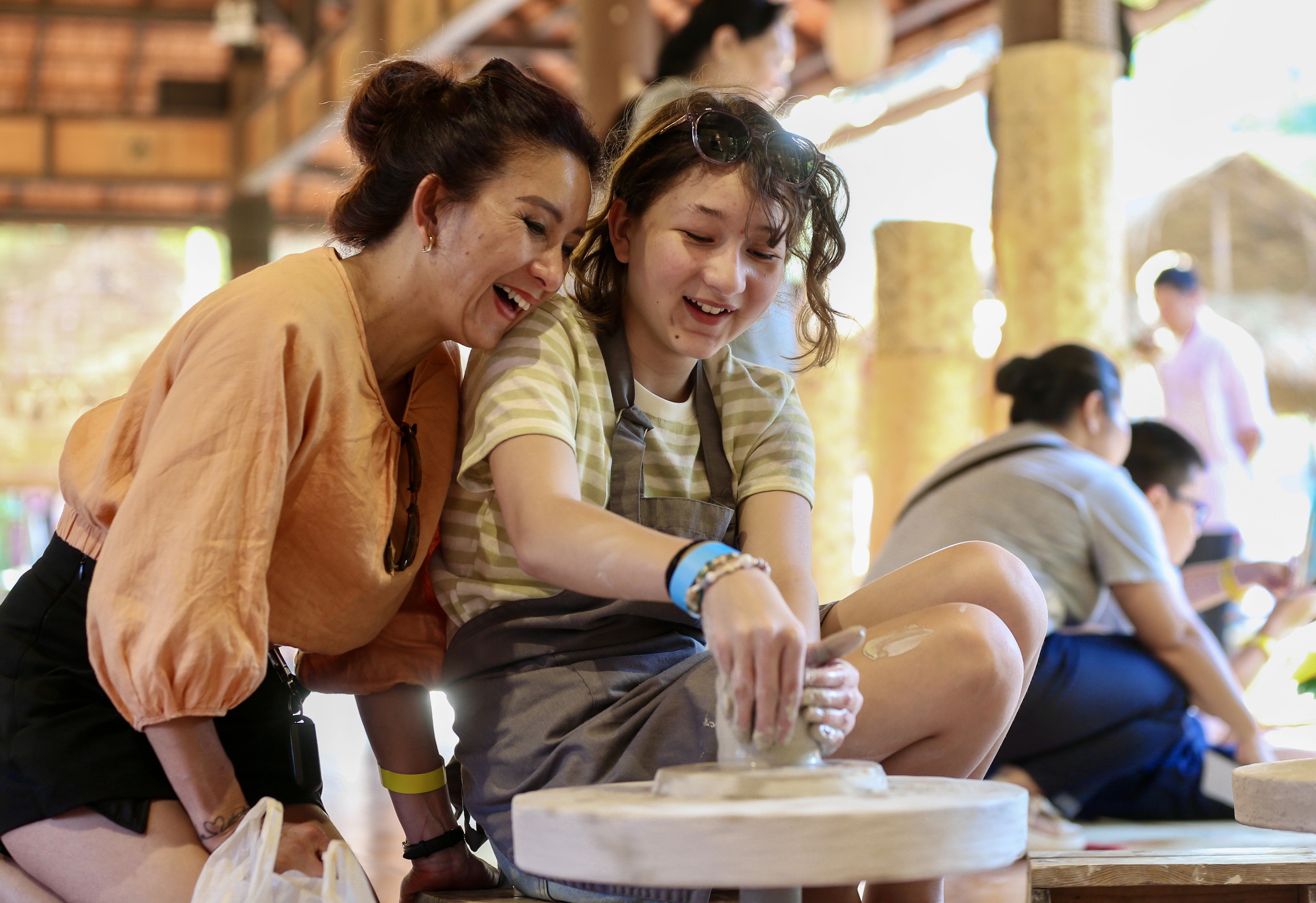 Du khách thích thú trải nghiệm tại lễ hội ẩm thực của Saigontourist Group- Ảnh 13.
