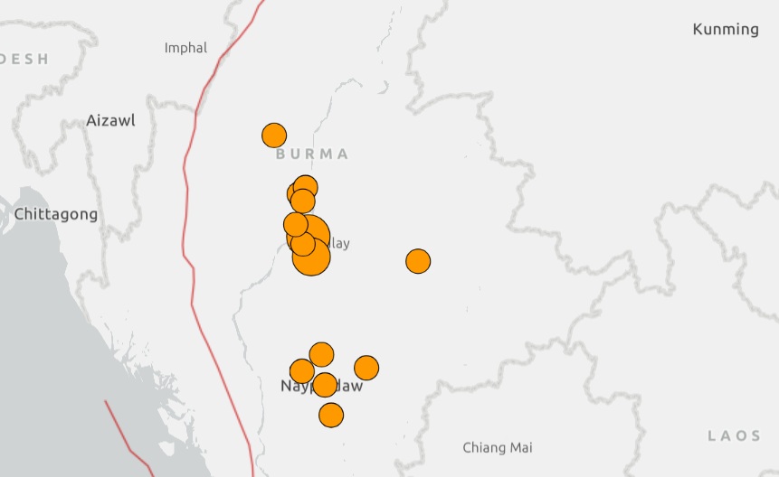 Động đất Myanmar: Nhiều vùng thảm họa vẫn mất kết nối, tổng thống Mỹ nói sẽ giúp đỡ- Ảnh 2.