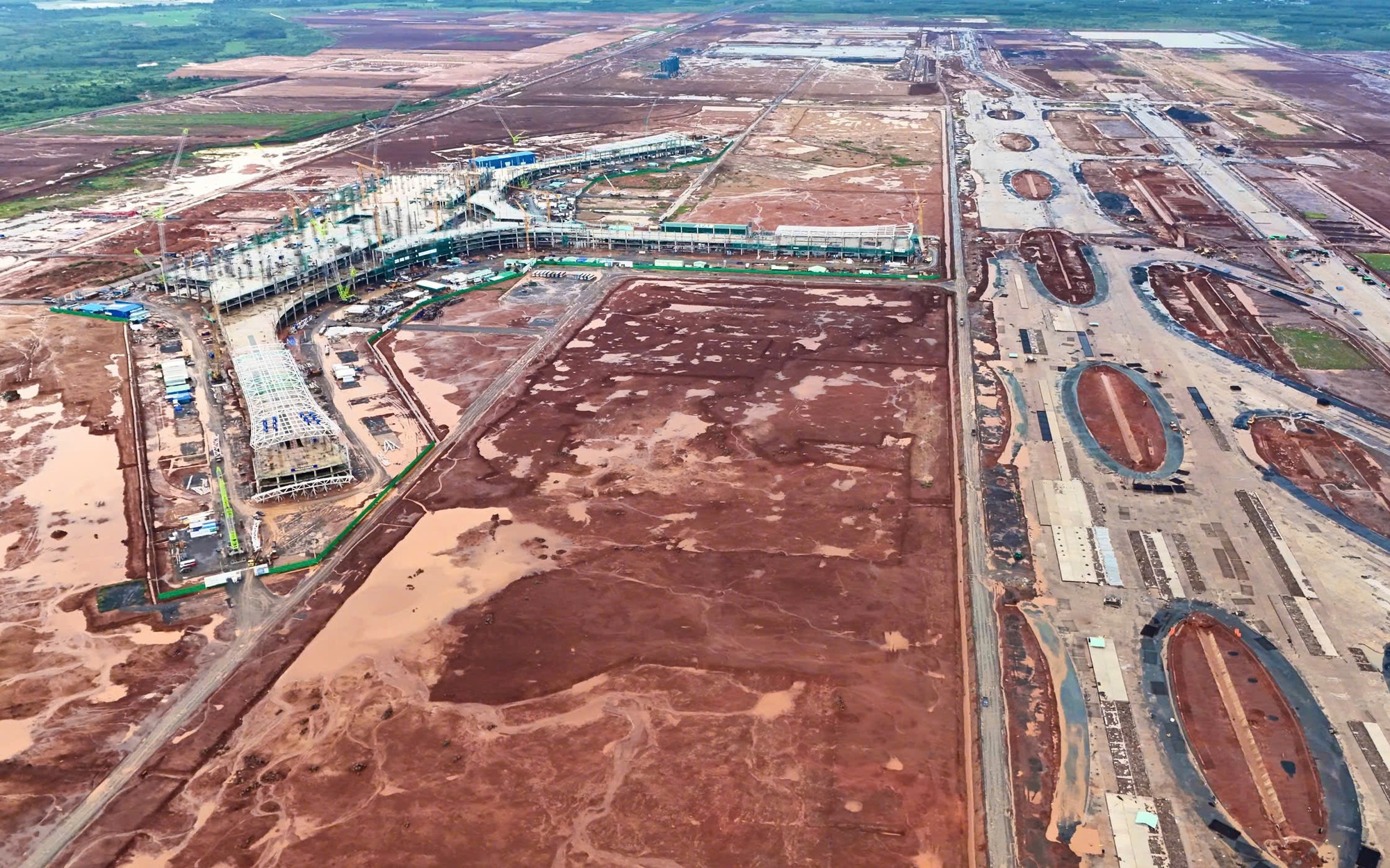 Mỗi hãng Vietnam Airlines, Vietjet Air được đầu tư 2 hangar tại sân bay Long Thành