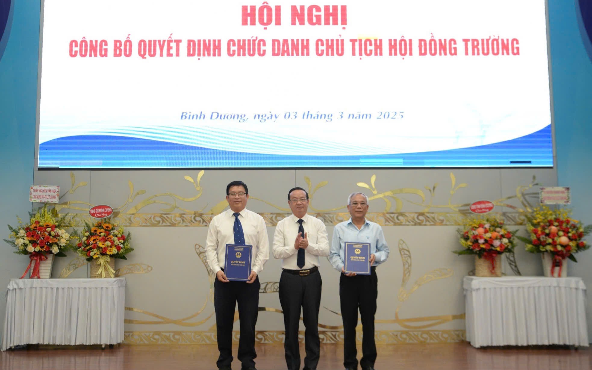Ông Lê Tuấn Anh làm Chủ tịch Hội đồng Trường Đại học Thủ Dầu Một