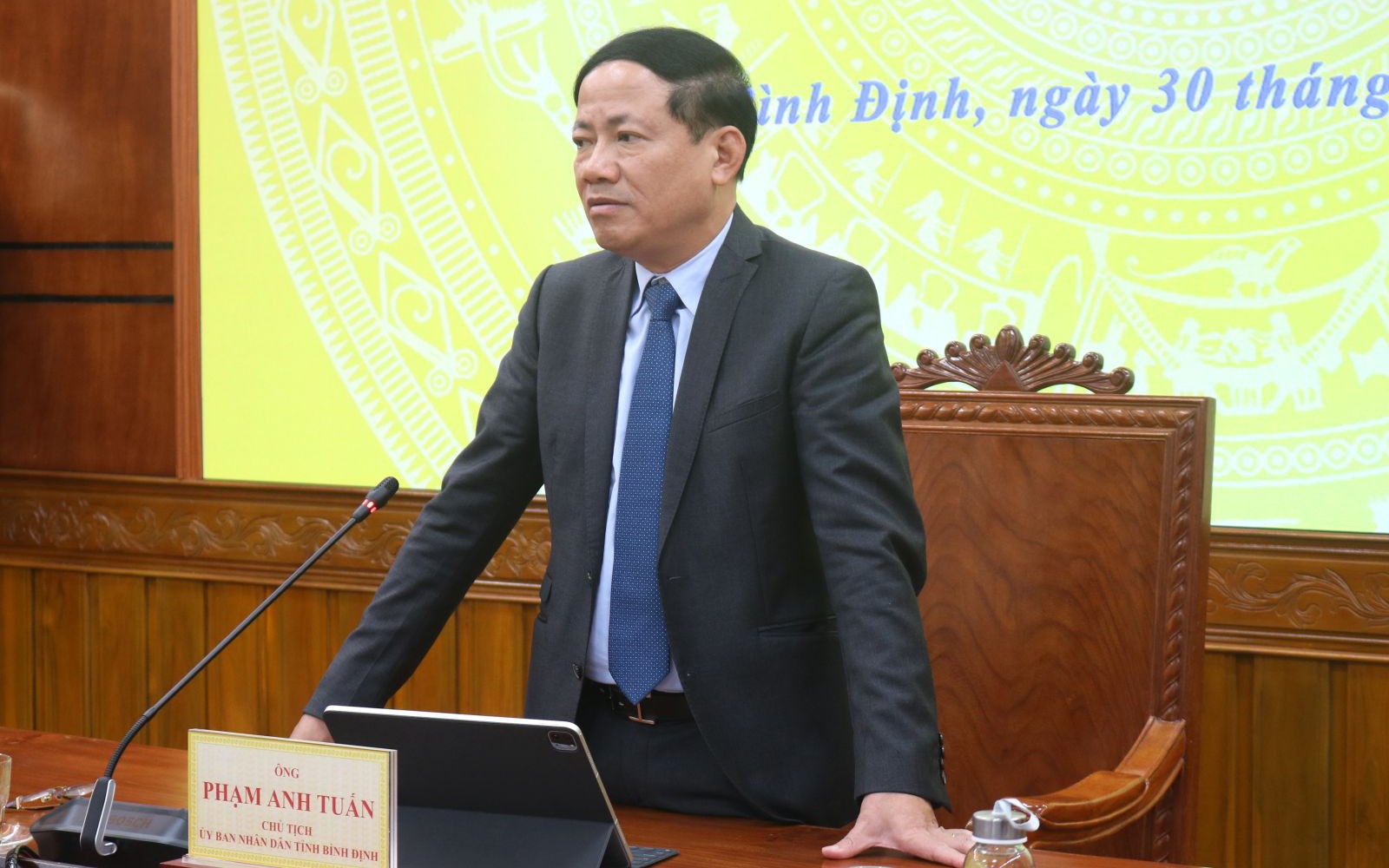 Ông Phạm Anh Tuấn: “Bình Định nói là làm”