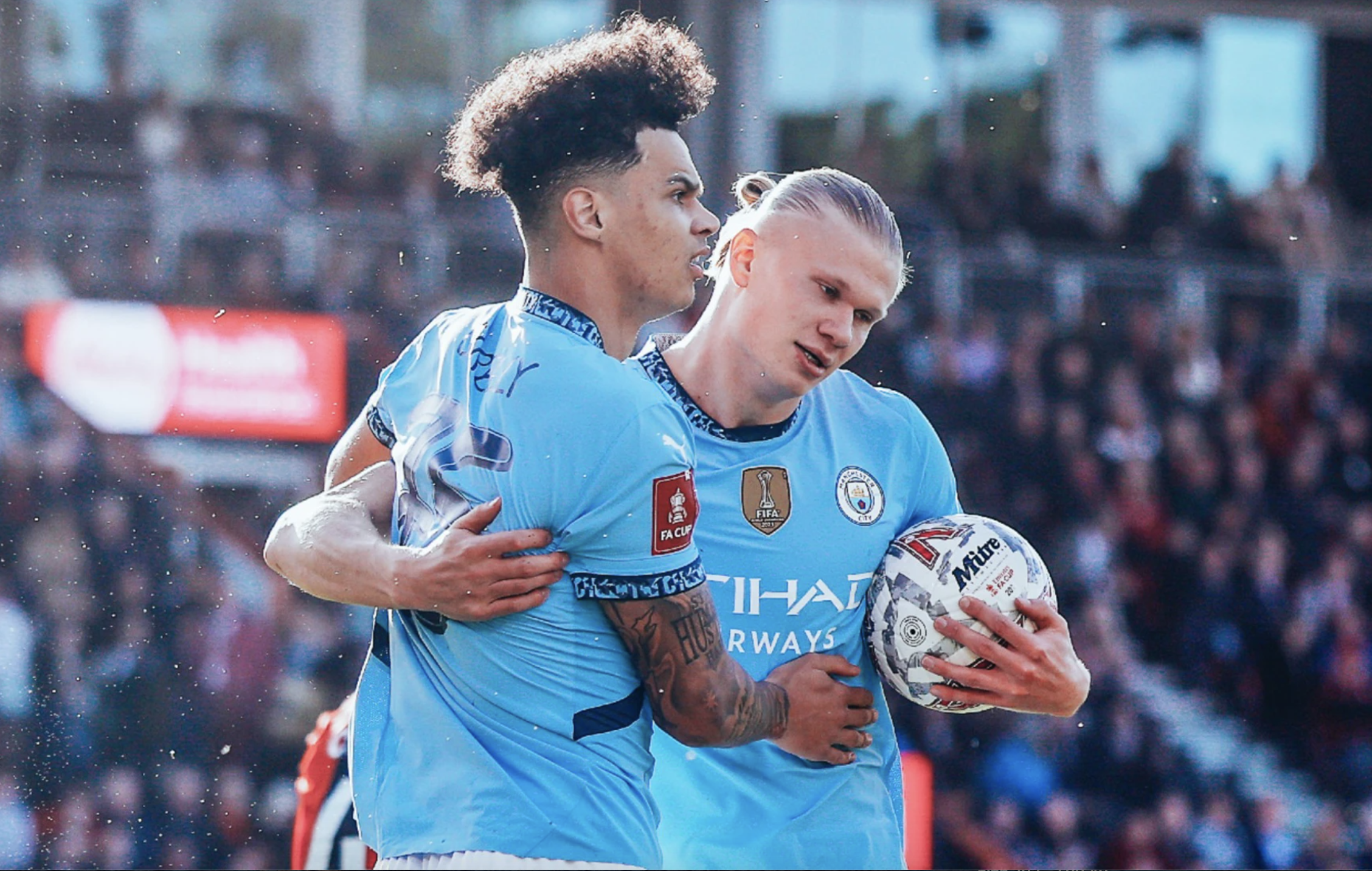 Ngược d&ograve;ng hạ Bournemouth, Man City b&ugrave;ng nổ ở tứ kết FA Cup- Ảnh 5.