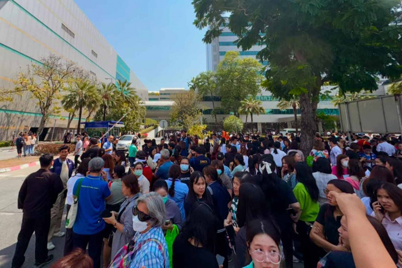Th&aacute;i Lan: Sơ t&aacute;n h&agrave;ng loạt v&igrave; nhiều t&ograve;a nh&agrave; ở Bangkok rung lắc, xuất hiện vết nứt- Ảnh 1.