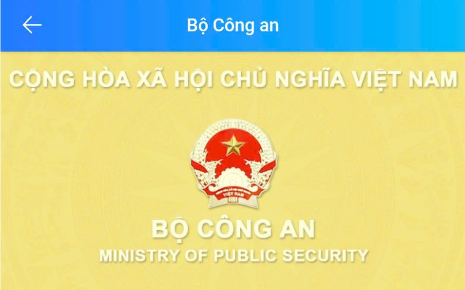 Bộ Công an triển khai Trang thông tin trên nền tảng Zalo