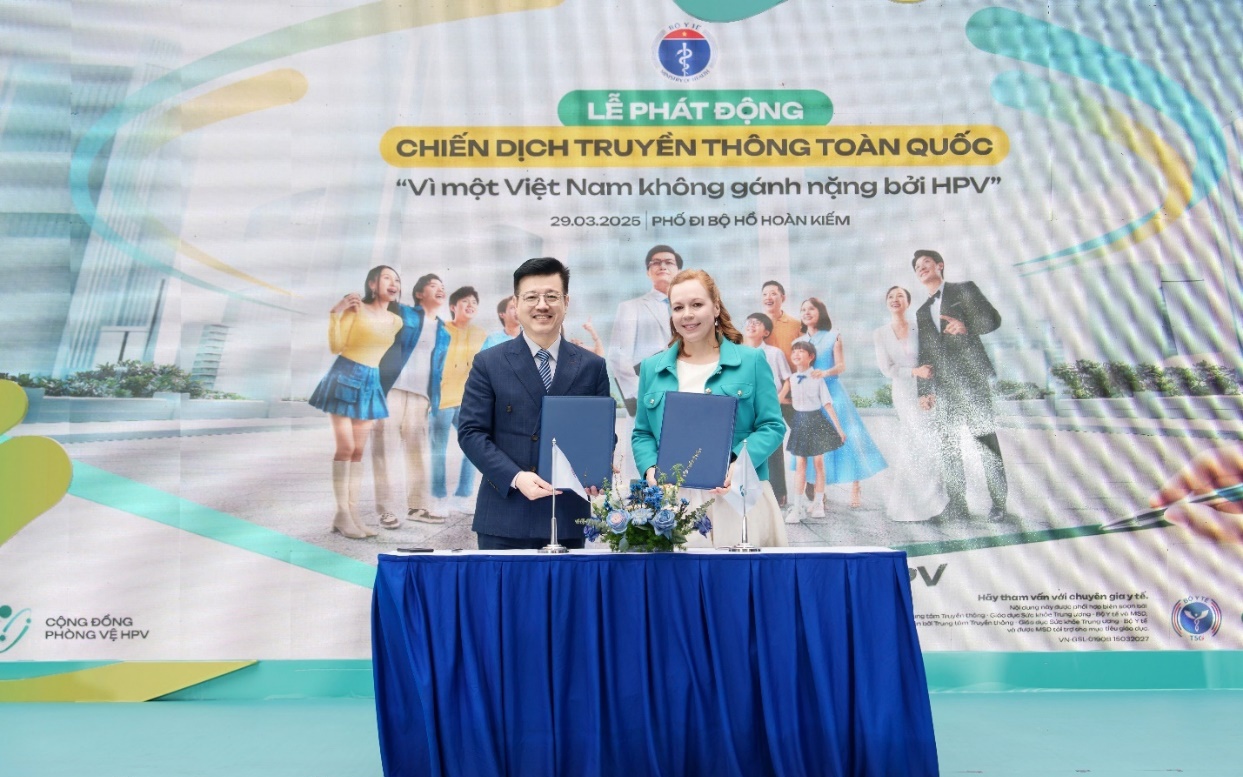 MSD đồng hành Bộ Y Tế phát động chiến dịch nâng cao nhận thức về HPV trên toàn quốc