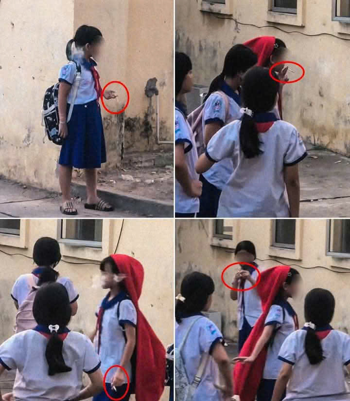 Vụ nhóm nữ sinh tiểu học hút thuốc lá: Phòng GD-ĐT TP Long Xuyên có chỉ đạo “nóng”- Ảnh 1.