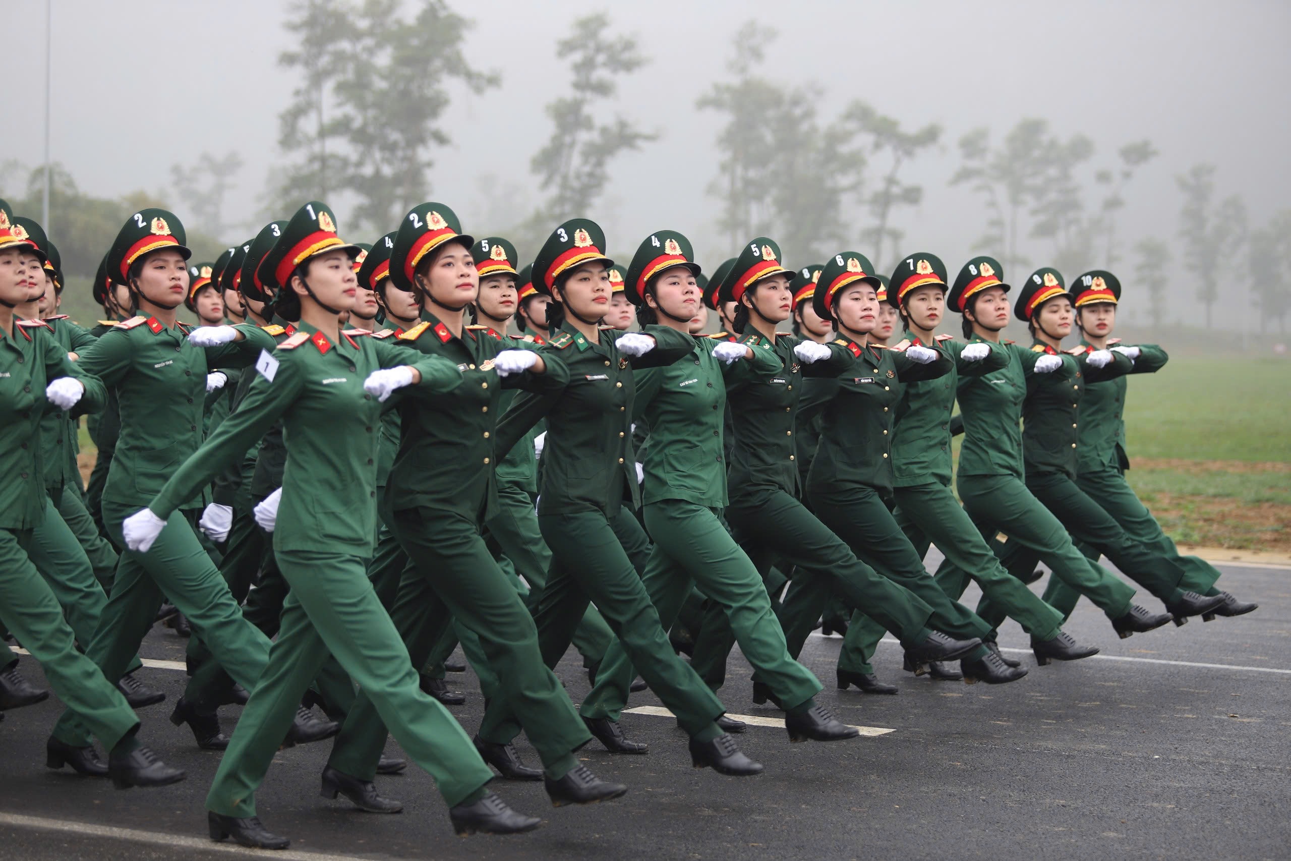 VIDEO: Hợp luyện diễu binh kỷ niệm 50 năm Ngày giải phóng miền Nam, thống nhất đất nước- Ảnh 9.