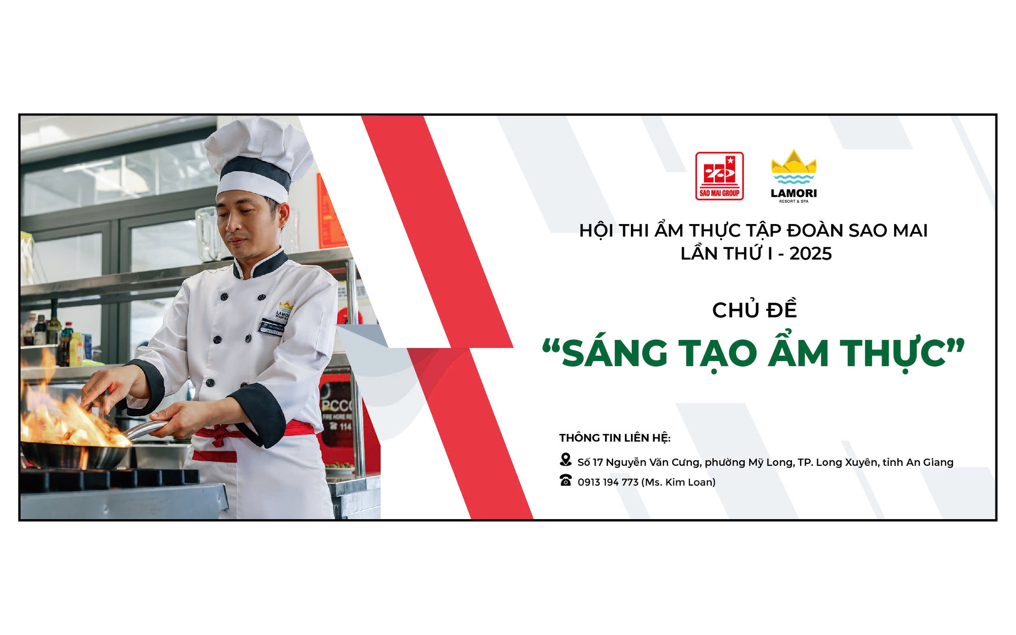 Cùng tham gia ngày hội ẩm thực của Sao Mai Group